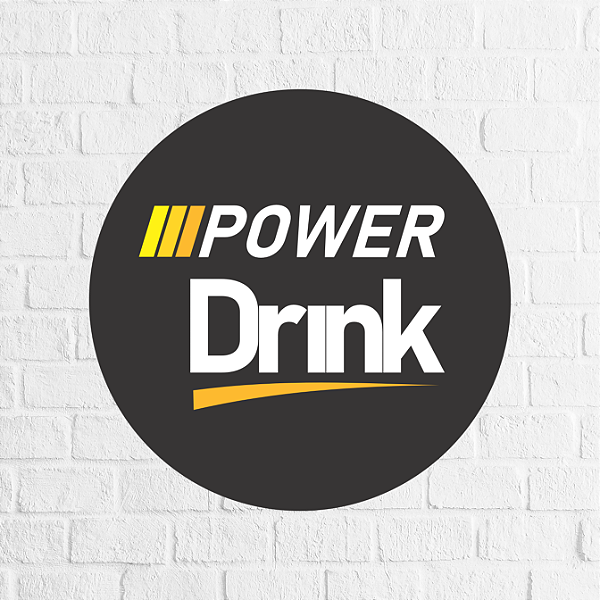 Adesivo Power Drink 4,5cm - REF 1005
