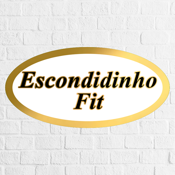 Adesivo Escondidinho Fit 6x3cm - REF 4008