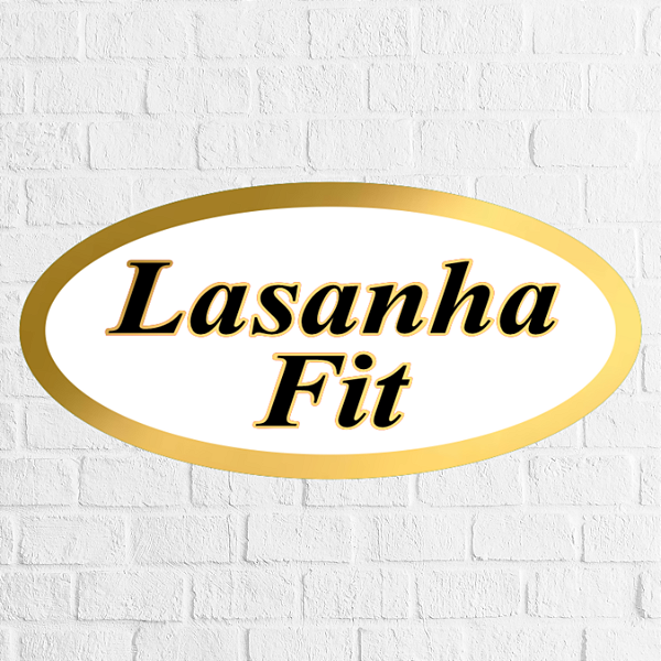 Adesivo Lasanha Fit 6x3cm - REF 4007