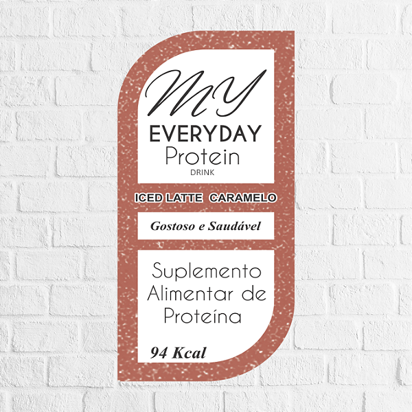 Adesivo My Everyday Protein 4x8cm - REF 2009