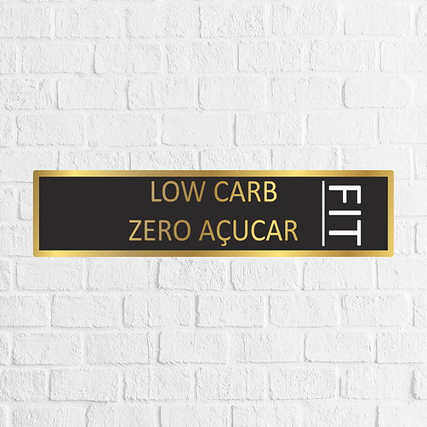 Lacre de Segurança FIT Low Carb 9x2cm - REF 3001