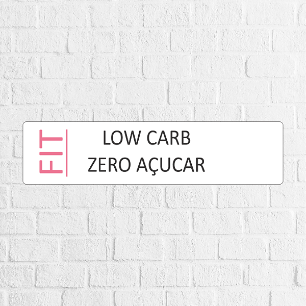 Lacre de Segurança FIT Low Carb 9x2cm - REF 3002