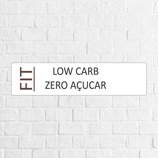 Lacre de Segurança FIT Low Carb 9x2cm - REF 3003
