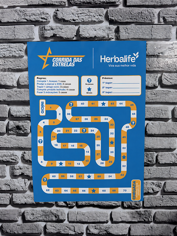 Cartaz A3 - Corrida das estrelas