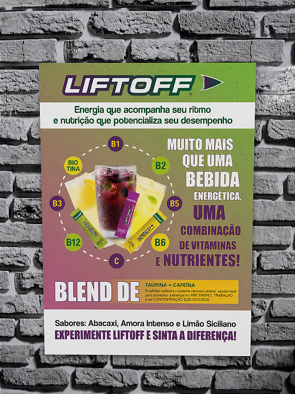 Cartaz A3 - Liftoff