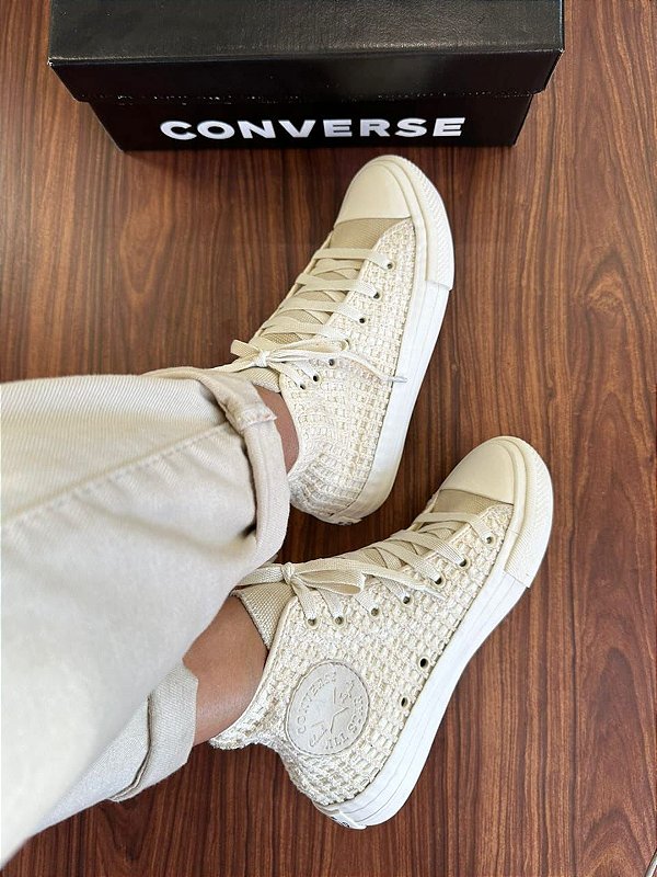 All Star Texturizado cano alto