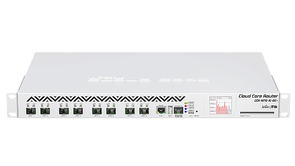 Roteador Mikrotik Cloud Core Router CCR 1072 CCR1072-1G-8S+