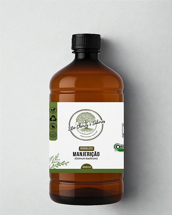 Hidrolato de Manjericão Orgânico 500ml