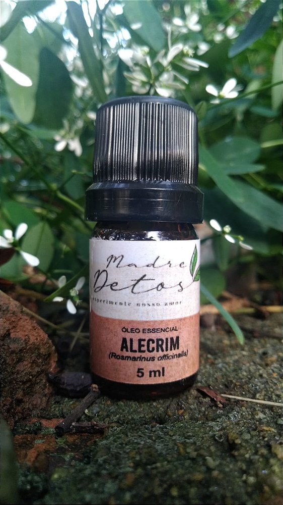 Óleo Essencial de Alecrim Orgânico 5ml