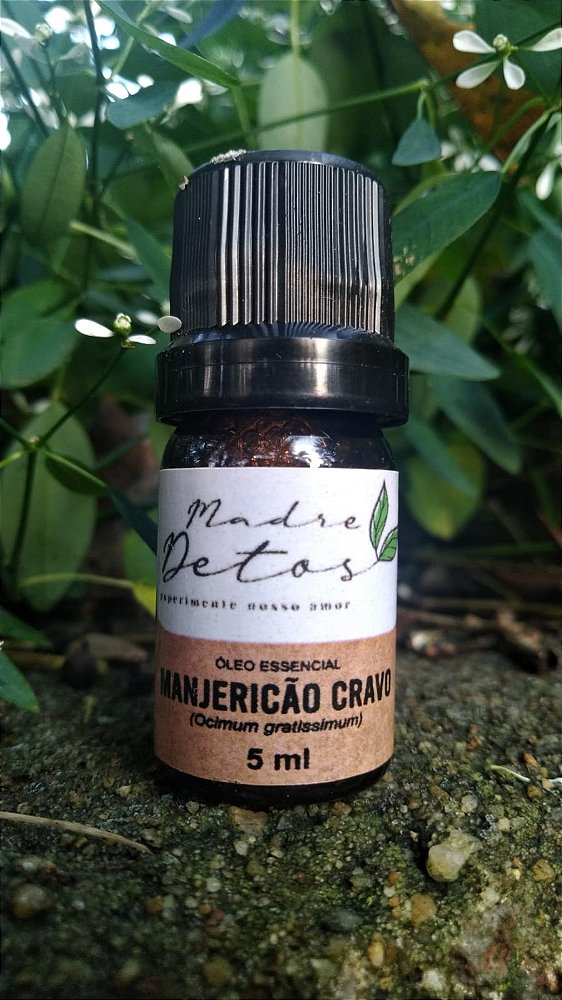 Óleo Essencial Manjericão Cravo Orgânico 5ml