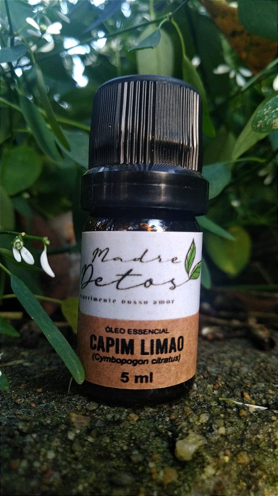 Óleo Essencial Capim Limão Orgânico 5ml