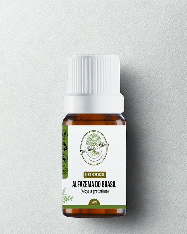 Óleo Essencial de Alfazema do Brasil (Aloysia gratissima) Orgânico 5ml