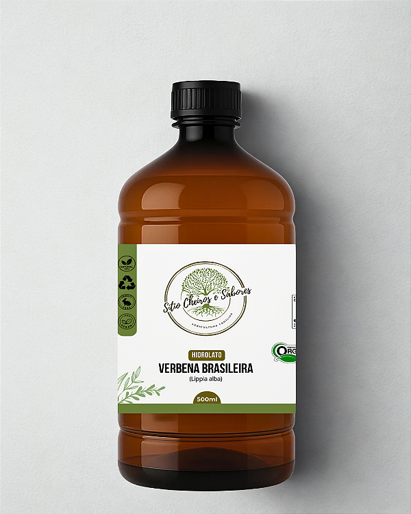 Hidrolato Verbena Brasileira (Lippia Alba) Orgânico 500ml