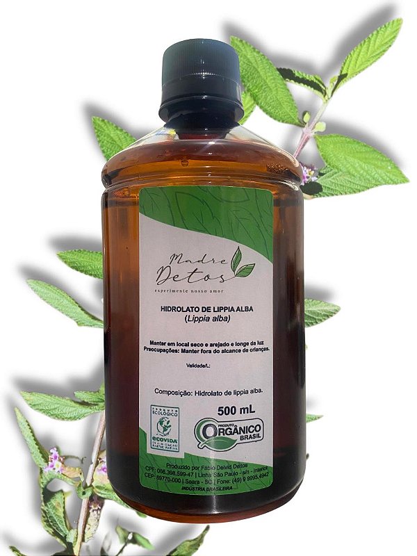 Hidrolato Lippia Alba Orgânico 500ml