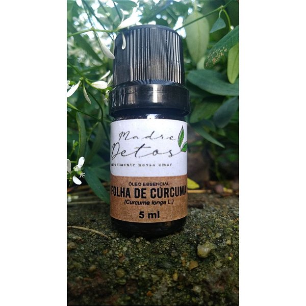 Óleo Essencial Folha de Curcuma Orgânico 5ml