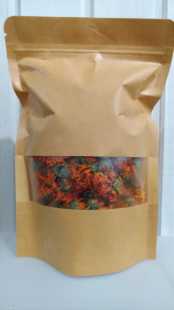Flor de Calêndula desidratada orgânica 100 gramas