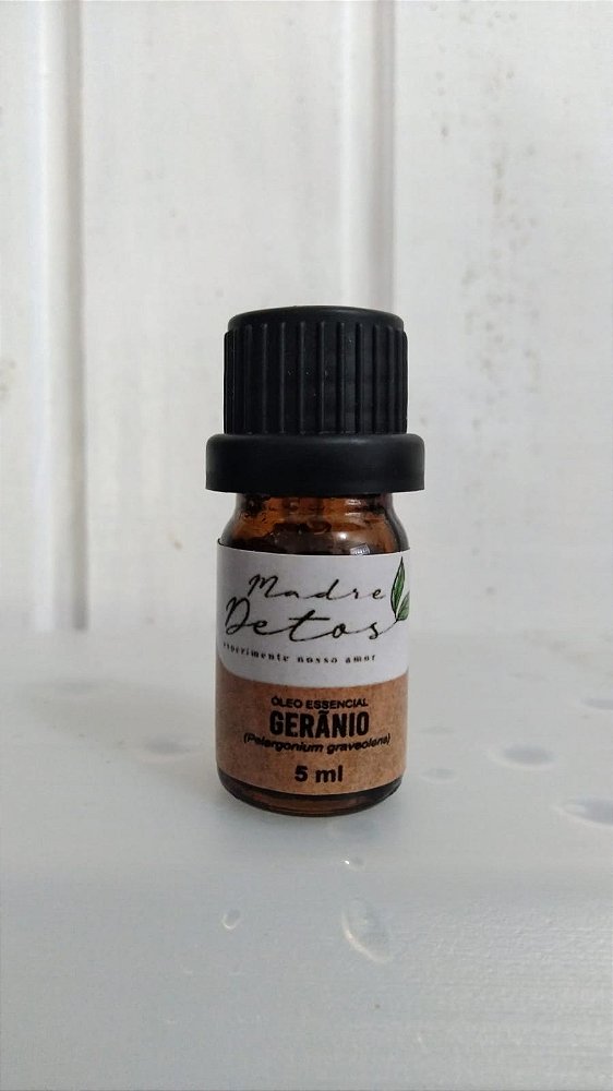 Óleo Essencial Gerânio 5ml gt Brasil