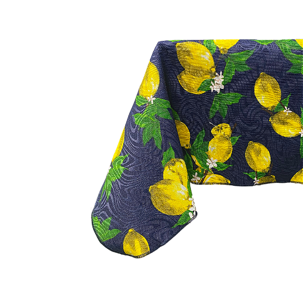 Toalha de Mesa Retangular Estampada Limão