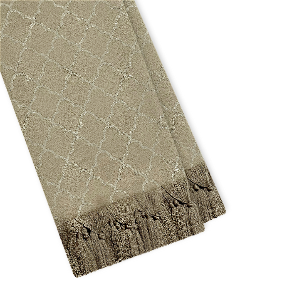 Manta Xale de Sofá e Cama Decorativa Jacquard Tear Colmeia