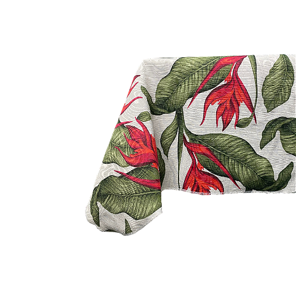 Toalha de Mesa Retangular Estampada Floral Florais