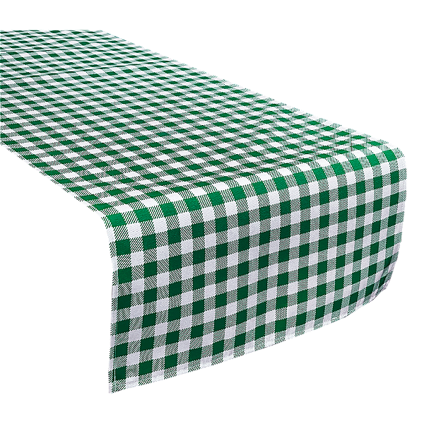 Trilho Caminho de Mesa Estampado Xadrez Festa Junina