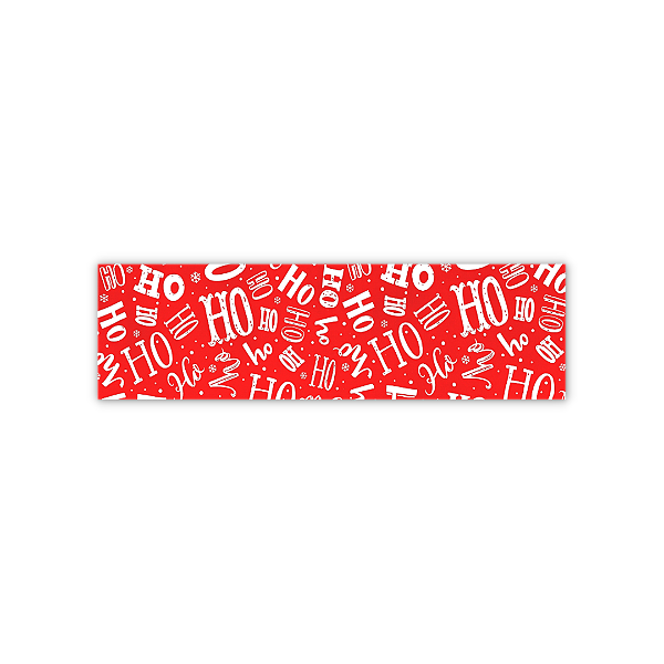 Trilho Caminho de Mesa Natalino Estampado