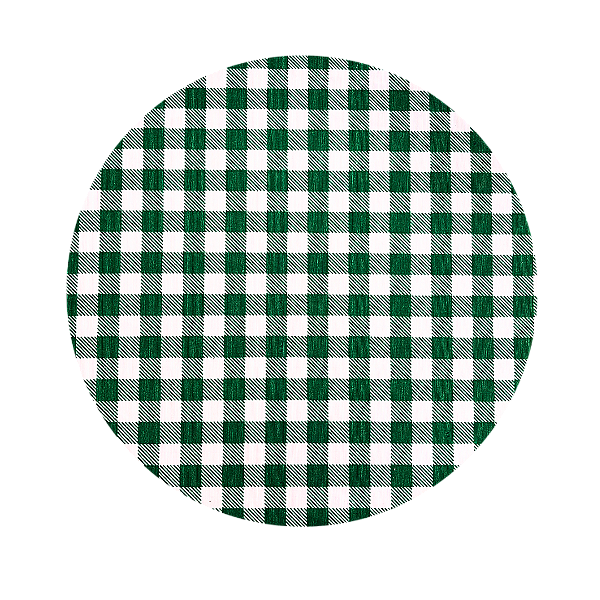 Capas de Sousplat 35cm para Base Mdf Xadrez Festa Junina