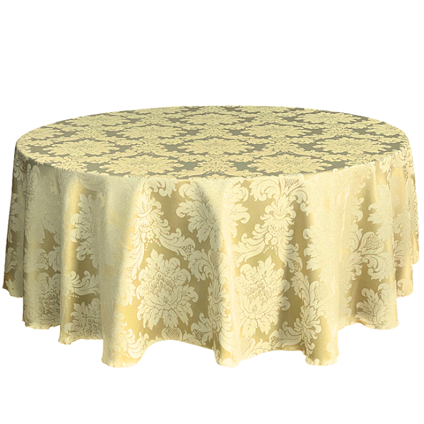 Toalha Redonda Luxuosa Para Mesa De Jantar Decorativa