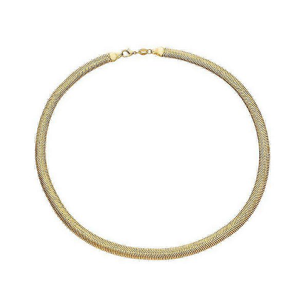 Colar Dourado Lacraia