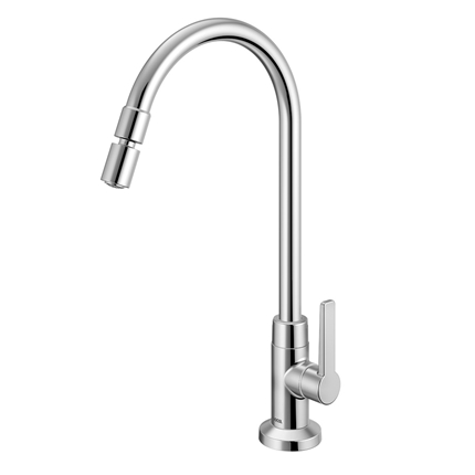 Torneira Para Cozinha Bica Alta Gali Chrome Docol