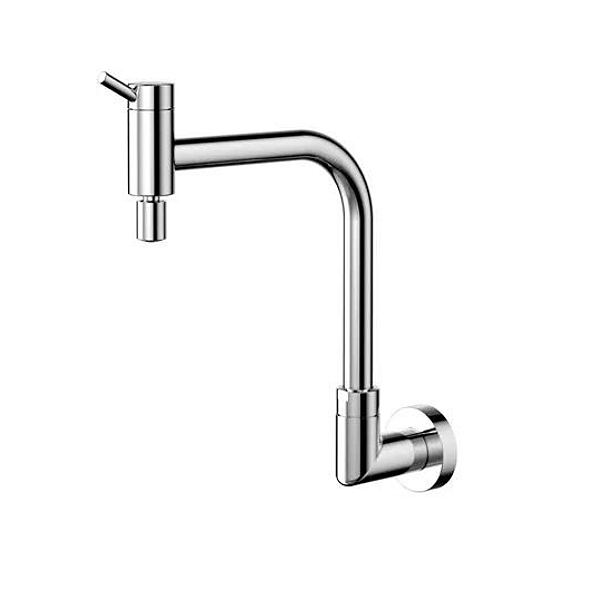 Torneira Cozinha Parede Móvel 90° Nova Lóggica Chrome Docol