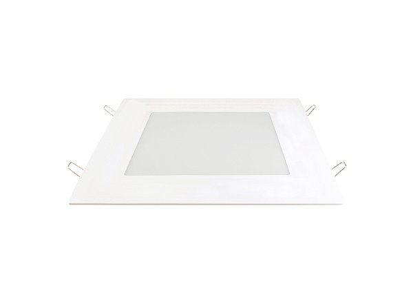 Painel Led 12w Lux Quadrado Embutir 6500k Luz Fria Taschibra
