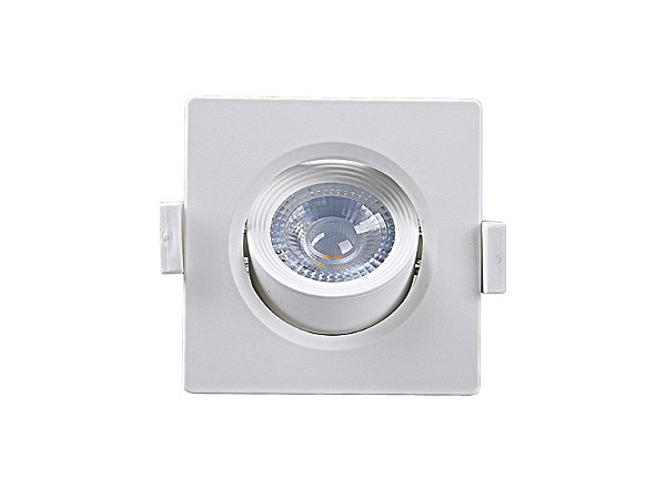 Spot Embutir Taschibra Quadrado Alltop Led Mr16 5W 38º 4000k
