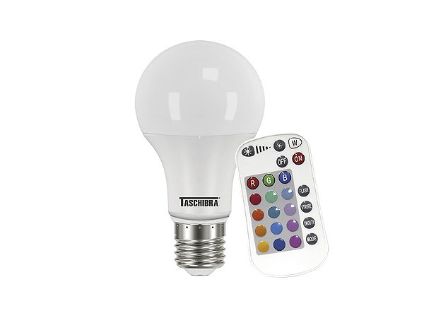 Lâmpada Led Taschibra Tkl Rgb Ir 9w