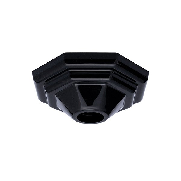 Plafon Decore Rosqueado Roperplast E27 Preto