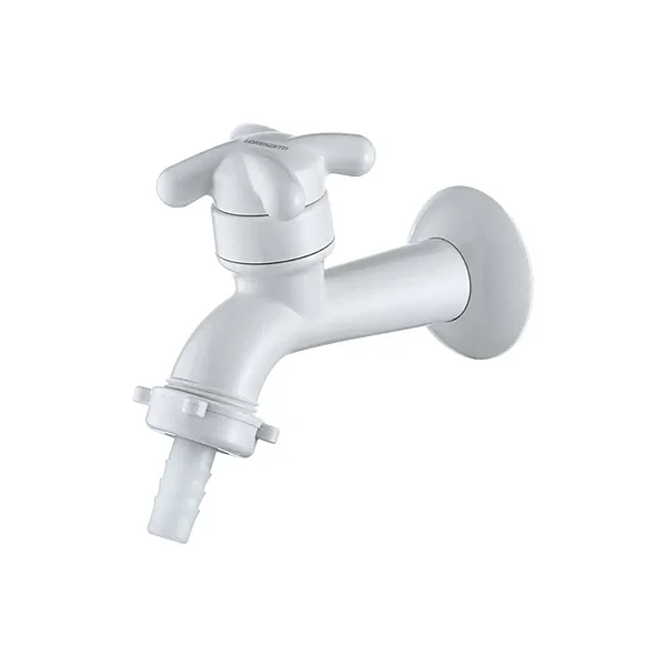 Torneira Plástica Para Tanque E Jardim Lorenzetti Brio 1130 F34 De Parede