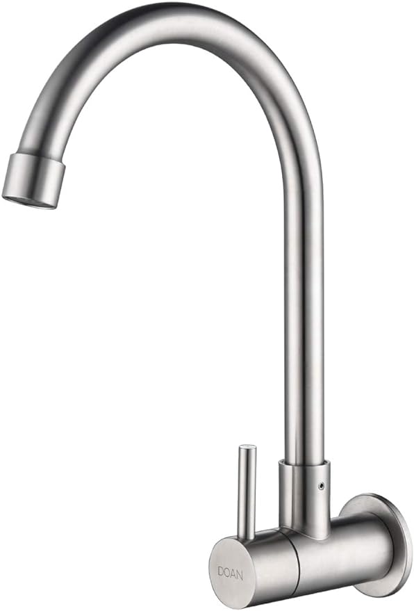 Torneira De Inox Giratória De Mesa Longa Nox01 Doan