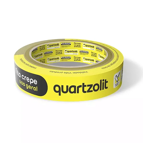 Fita Crepe 24 Mmx50 Mt Quartzolit