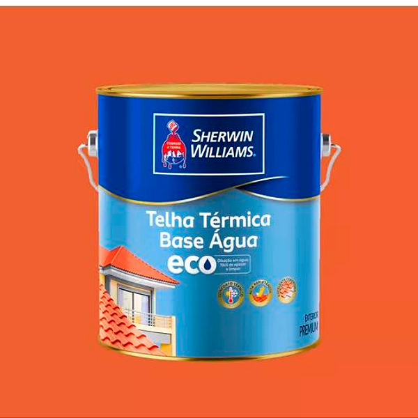 Resina Telha Térmica Cerâmica Eco 3,6l Sherwin Williams