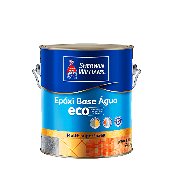 Tinta Eco Expóxi Branco 100 Brilhante 3,6 L Sherwin Williams