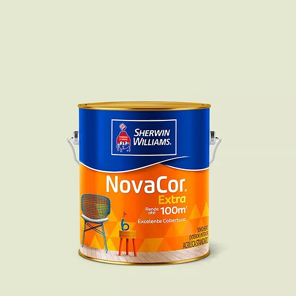 Tinta Novacor Acrílico Fosco Erva Doce 3,6 L Sherwin Williams