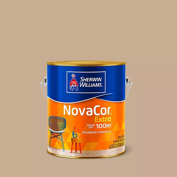 Tinta Novacor Acrílico Fosco Camurça 3,6 L Sherwin Williams