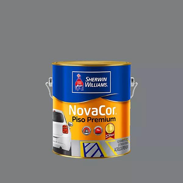 Tinta Novacor Piso Liso Cinza 3,6 L Sherwin Williams