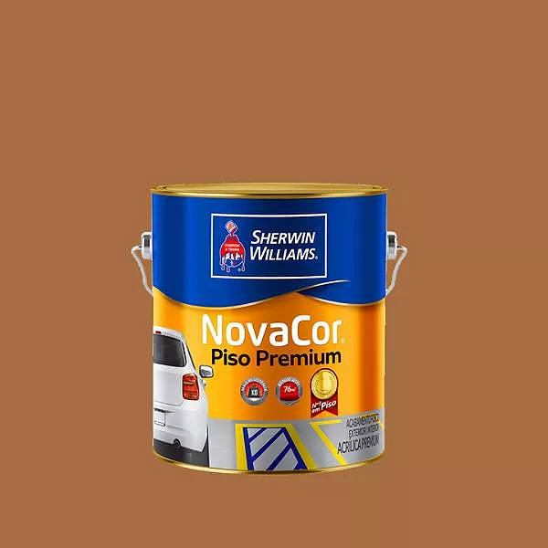 Tinta Novacor Piso Liso Castor 3,6 L Sherwin Williams