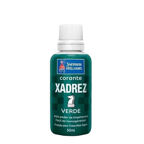Corante Xadrez Bisnaga 50ml Verde Sherwin Williams