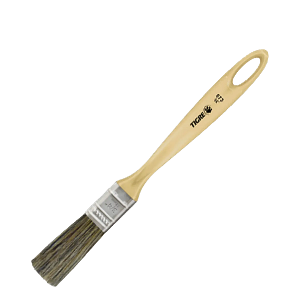 Trincha Dupla 573 3/4 Cerda Gris 605573003 Tigre