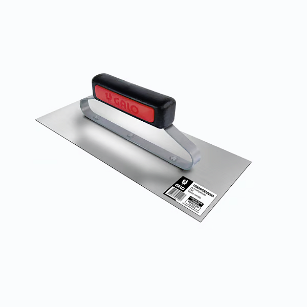 Desempenadeira De Aço Temperado Cabo Fechado 5 Rebites Para Gesso 12x29 Galo