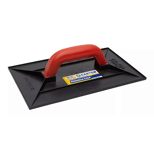 Desempenadeira Plástica Super Lisa 126 18x30 Castor