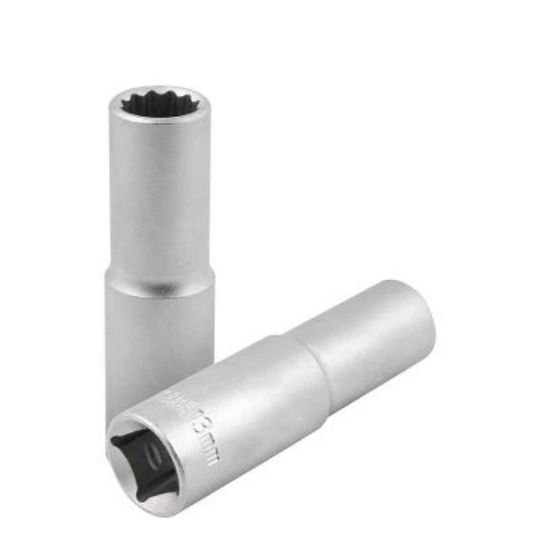 Soquete Estriado Enc 1/2 13mm Longo Crv Vonder