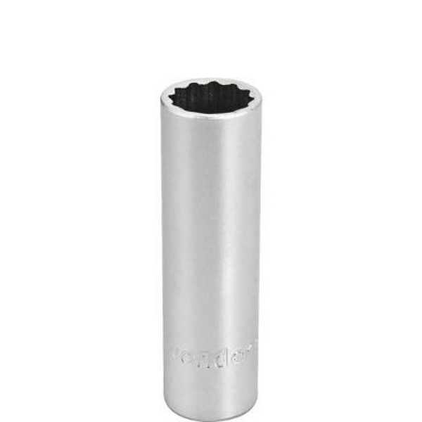 Soquete Estriado Enc 1/2 21mm Longo Crv Vonder